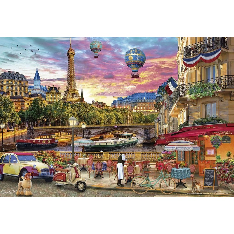 Jigsaw Puzzle Paris, the City of Love (1000 Pieces)
