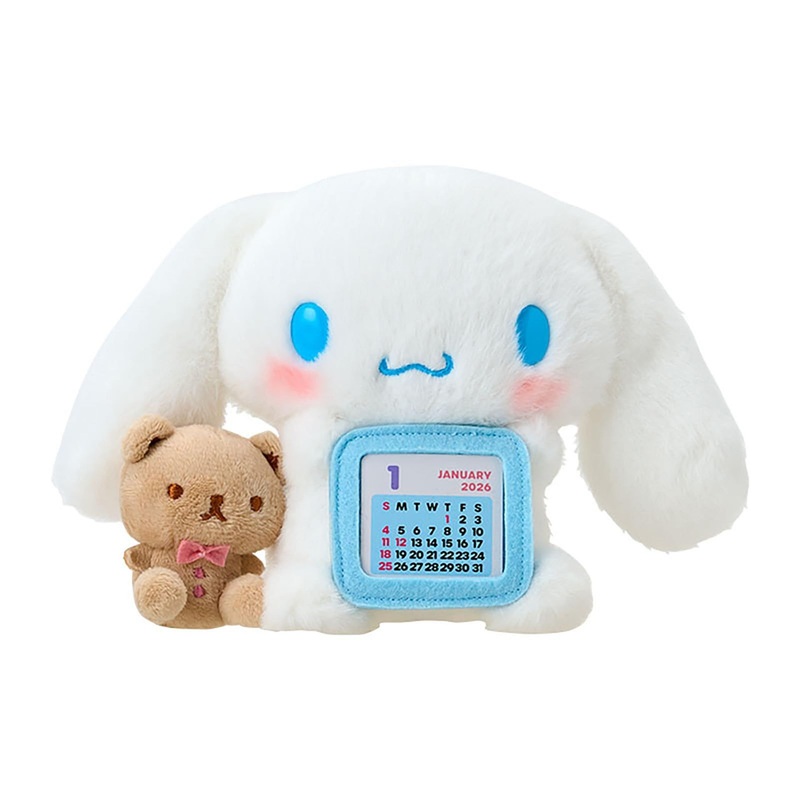 Sanrio Cinnamoroll Plush Calendar 2026 Desk Calendar Tabletop Calendar