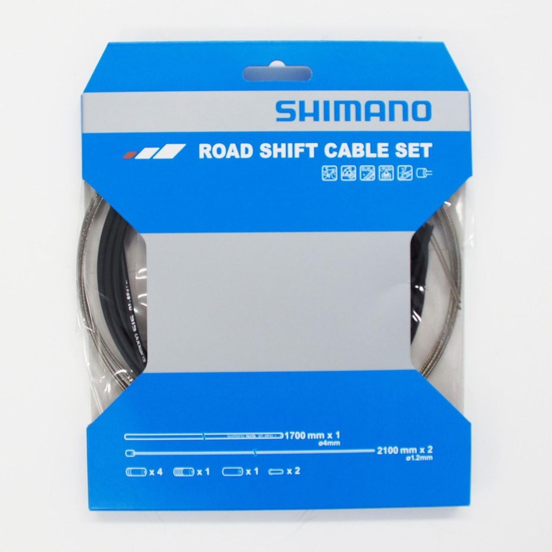 Shimano (Cycling) OT-SP41 Road Stainless Shift Cable Set  Black Y60098022