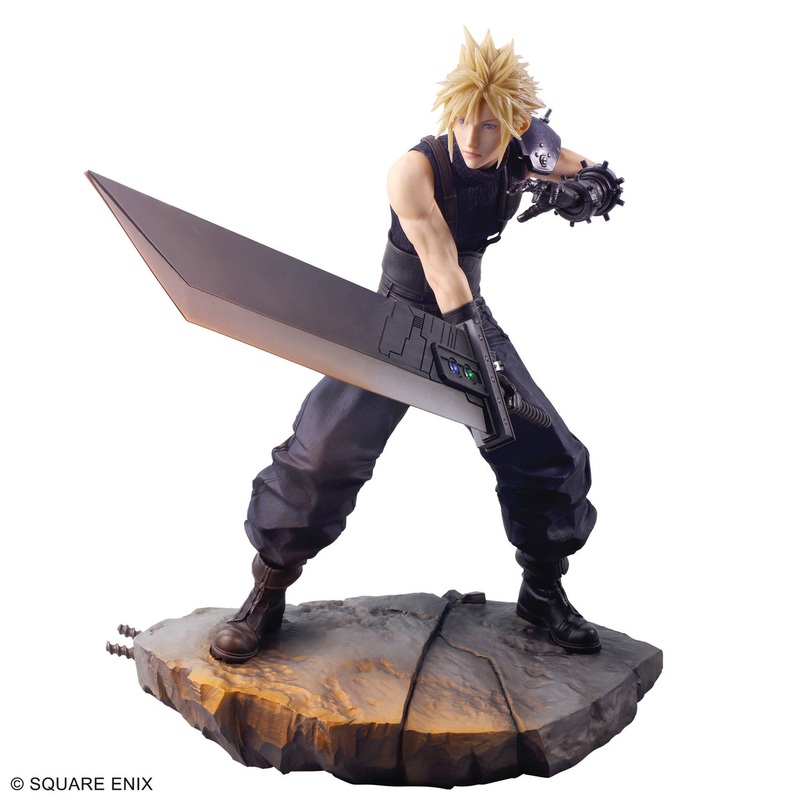 Square Enix STATIC ARTS Cloud Strife Figure (Final Fantasy VII Rebirth)