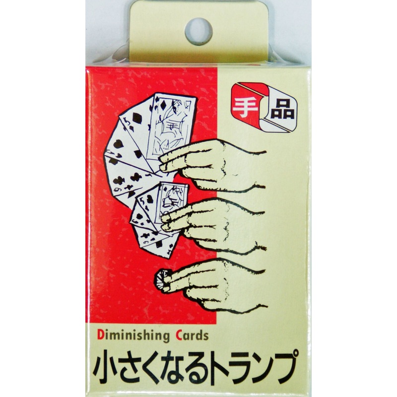 Tenyo Japan 118108 DIMINISHING CARDS (Magic Trick)