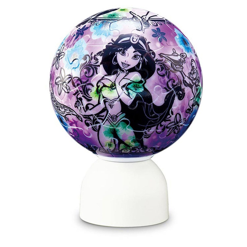 Yanoman 3D LED Lantern Puzzle 2003-481 Disney Aladdin Jasmine (60 Pieces)