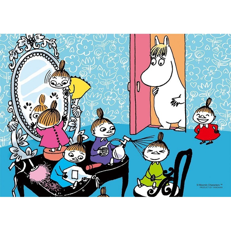 Yanoman Prism Art Jigsaw Puzzle 61-17 Moomin Little My (108 Pieces)