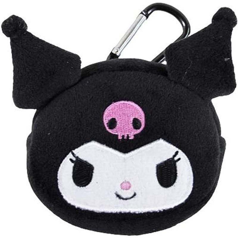 Nakajima Mascot Pouch with Carabiner – Sanrio Kuromi