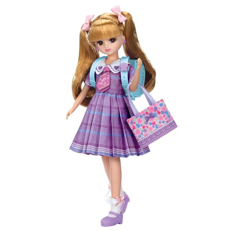Takara Tomy Licca-chan Doll LD-08 Exciting First Grade