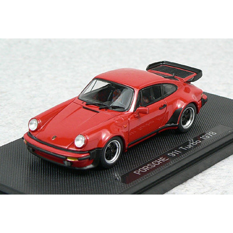Ebbro 44142 PORSCHE 911 TURBO 1978 Red 1/43 Scale