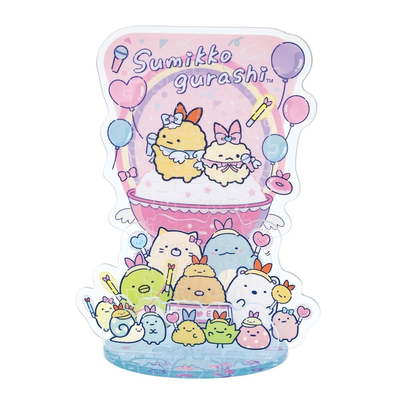 Jigsaw Puzzle Sumikko Gurashi Angelic Shrimp Tempura Idol (58 Pieces)
