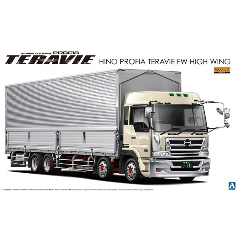 Aoshima 04500 Hino Profia Teravie FW High Wing Truck 1/32 Scale Kit
