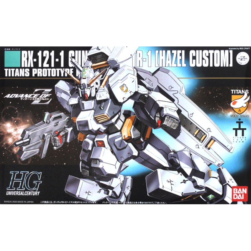 Bandai HGUC 056 Gundam RX-121-1 TR-1 HAZEL CUSTOM 1/144 Scale Kit
