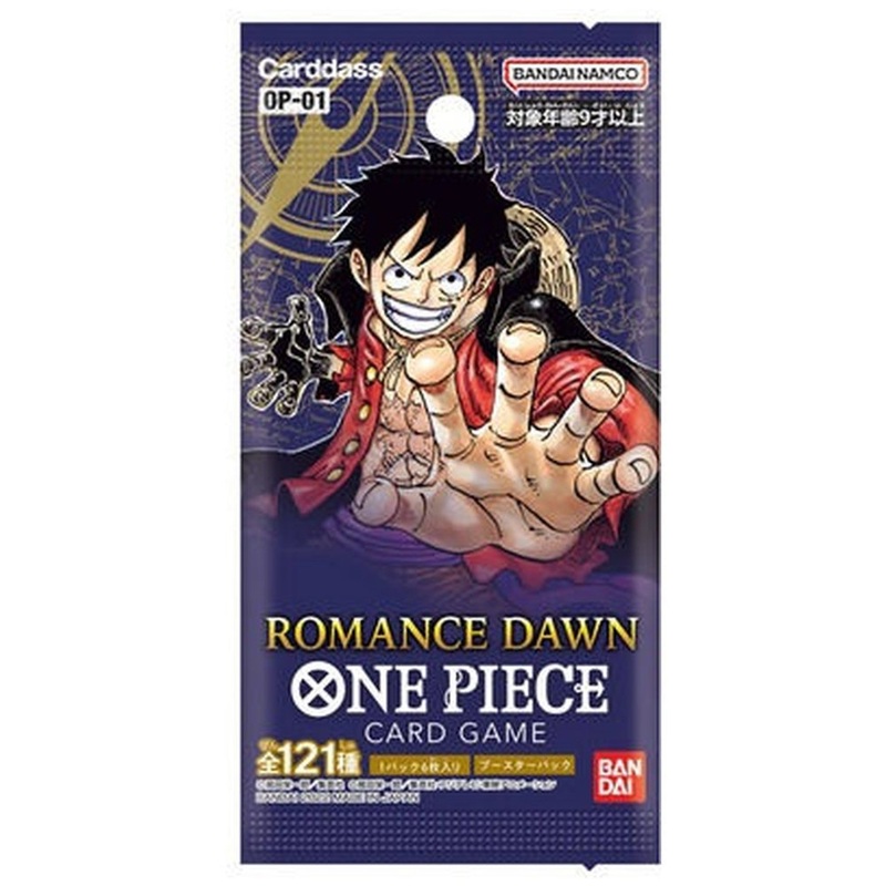 Bandai ONE PIECE Card Game ROMANCE DAWN [OP-01] Booster Pack (SINGLE)