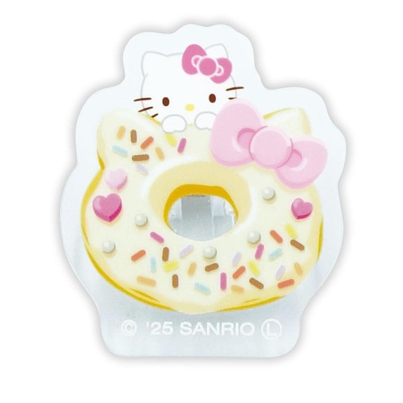 OST Sanrio C Doughnut Acrylic Badge Hello Kitty