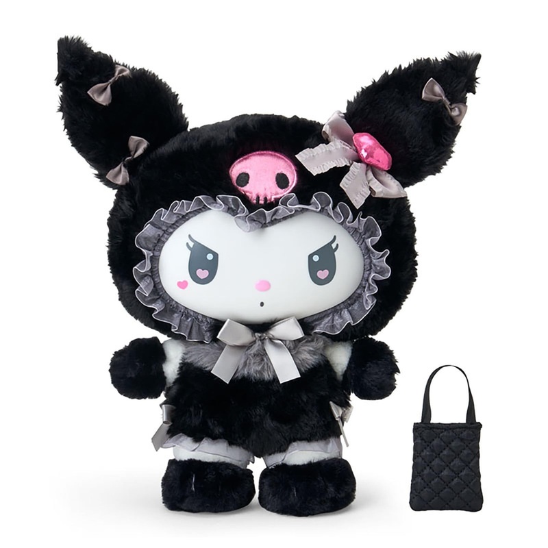 Sanrio Kuromi Sofubi Face Doll (Melou Salamander Usagi) In Cosmetic Box 322369