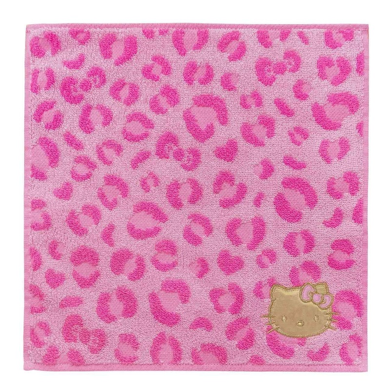 T’s Factory Sanrio Leopard Print Mini Towel Sunburned Hello Kitty