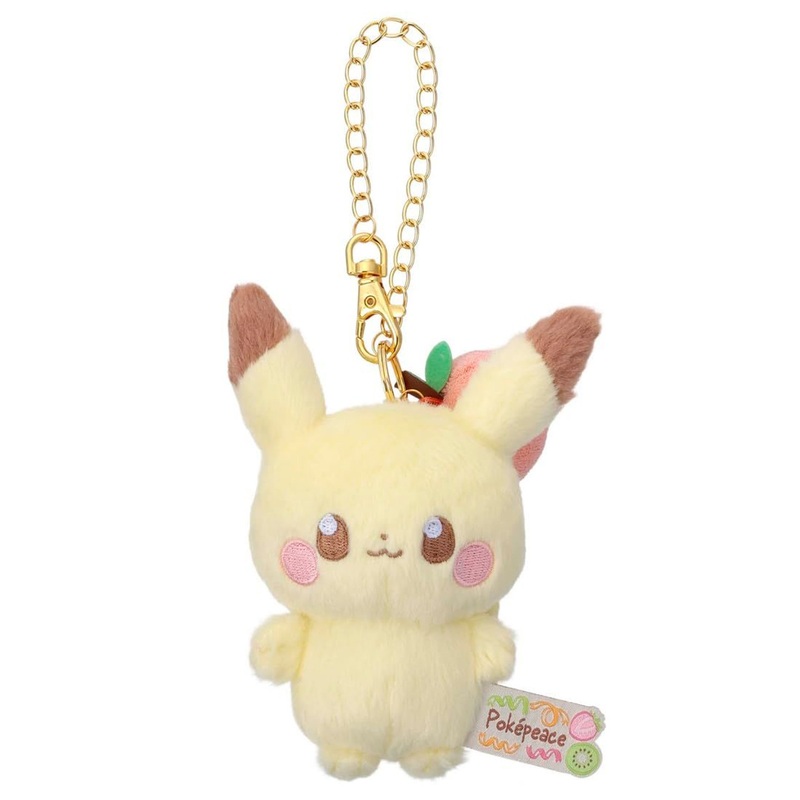 Takara Tomy Poke Piece Plush Mascot With C Colorful Version Pikachu