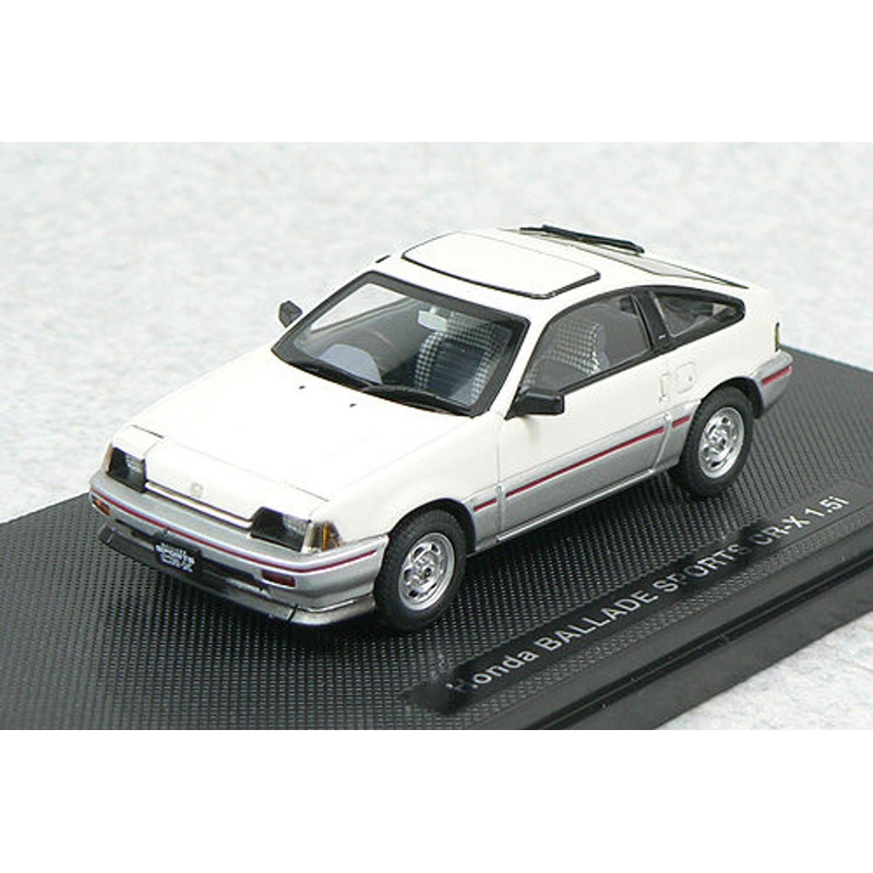 Ebbro 44116 HONDA BallADE SPORTS CR-X 1983 White 1/43 Scale