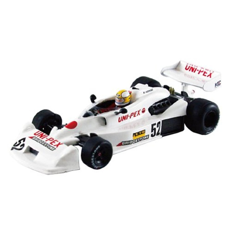 Ebbro 44466 Kojima F1 KE009 1977 JAPAN GP Hoshino No.52 White 1/43 Scale