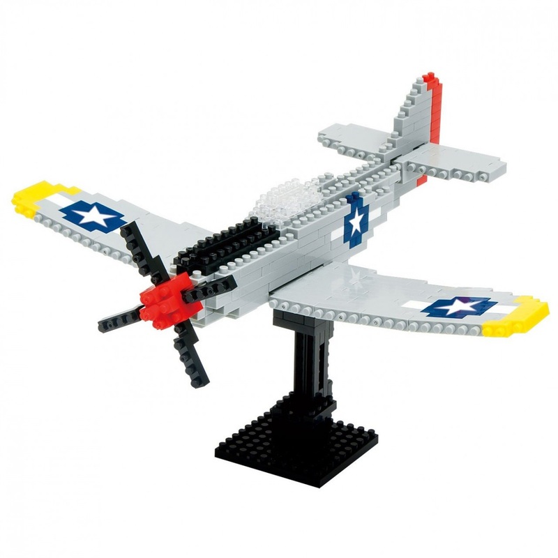 Kawada NBM-005 nanoblock P-51 Mustang