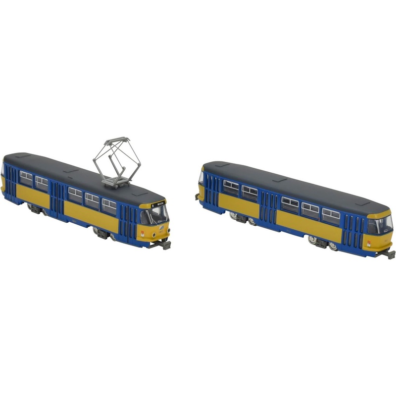 Tomytec World Railway Collection Leipzig Tram Tatra T4 + Type B4 2 Cars Set F (N scale)