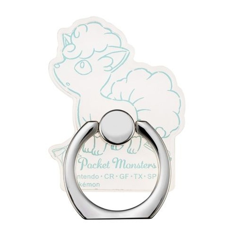 Pokemon Center Original Clear Smartphone Ring Vulpix