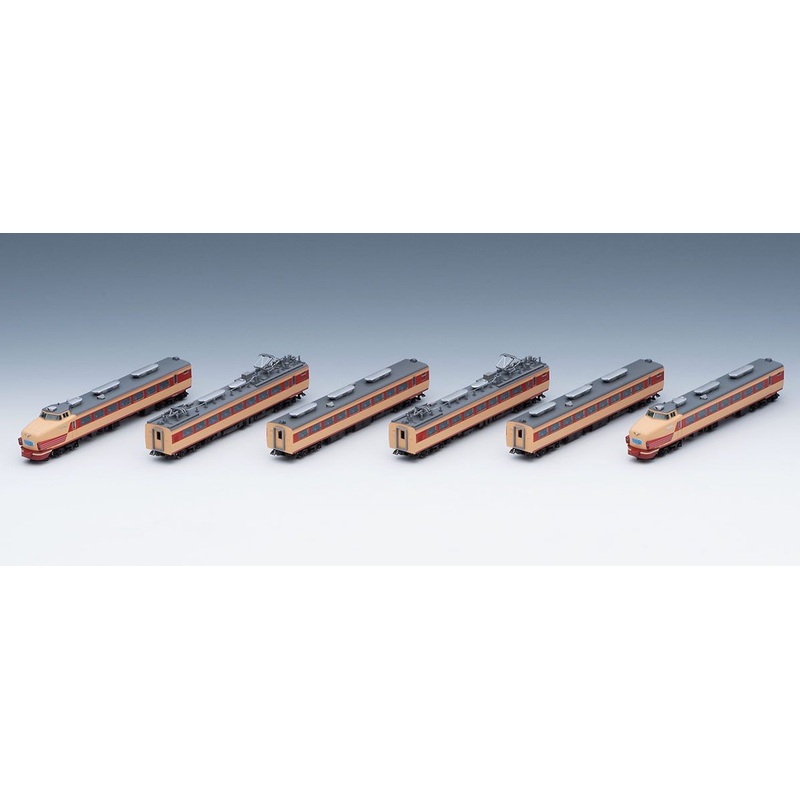 Tomix 98825 JNR Series 485 Limited Express Train ‘Hitachi’ 6 Cars Set (N scale)