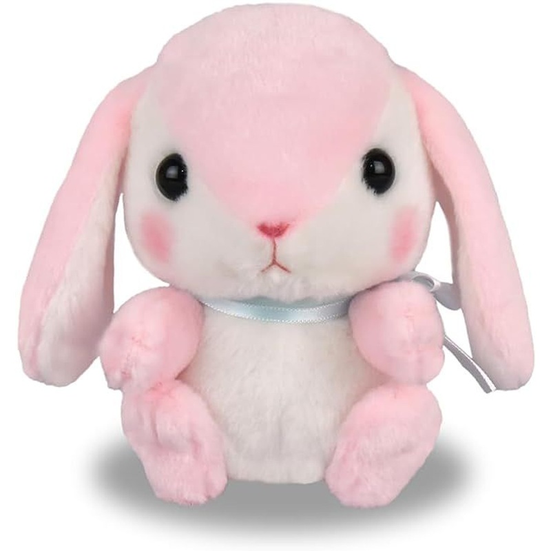 Amuse Pote Usa Loppy Plush Doll Strawberry