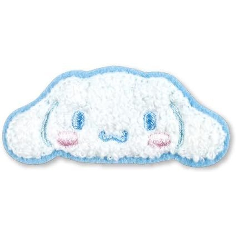 T’s Factory Sanrio Mokomoko Fluffy Embroidery Sticker Cinnamoroll