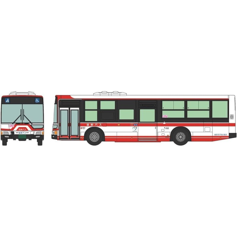 Tomytec The Bus Collection JB016-2 Meitetsu Bus (Aichi) (N scale)