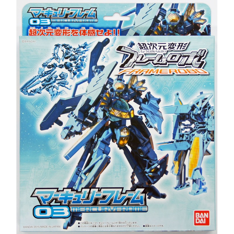 Bandai 018728 FRAMERobo 03 MERCURYFRAME Plastic Model Kit