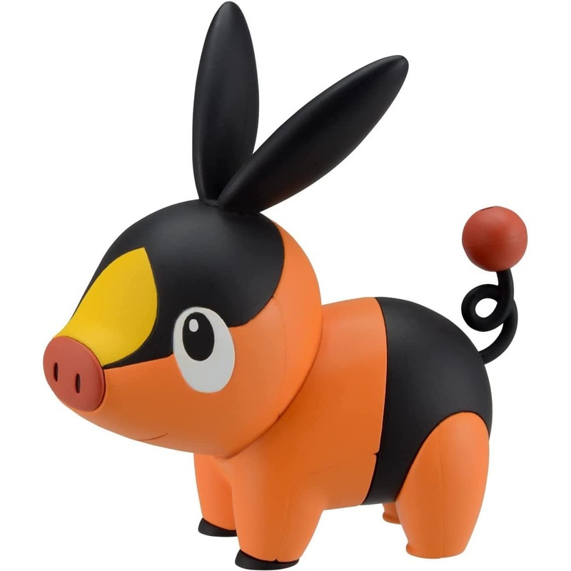 Bandai Pokemon Plamo Quick!! Tepig Plastic Model