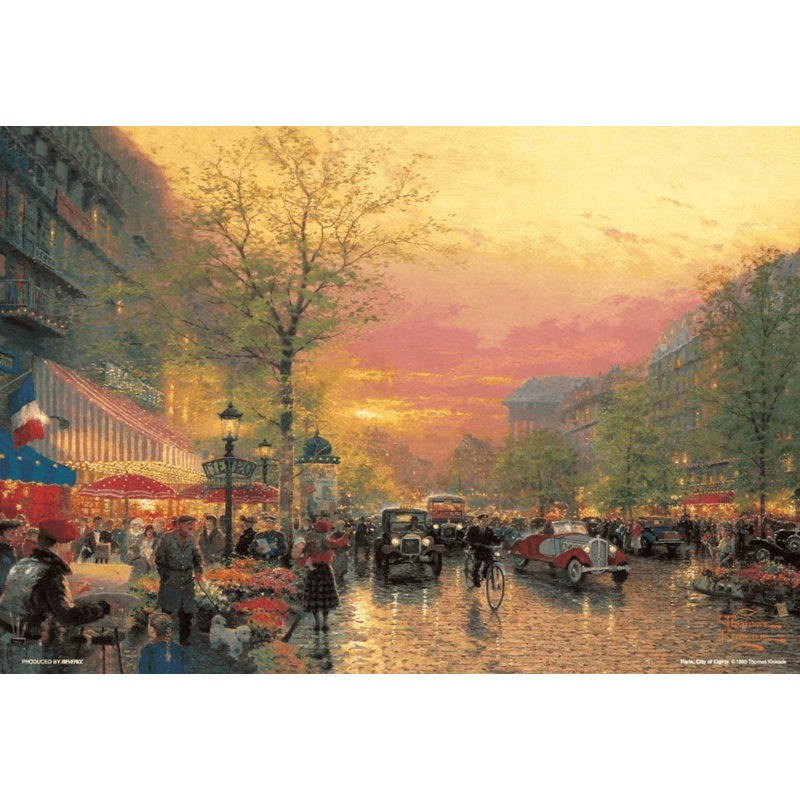 Beverly Jigsaw Puzzle M81-847 Thomas Kinkade Paris, City Of Light(1000 S-Pieces)