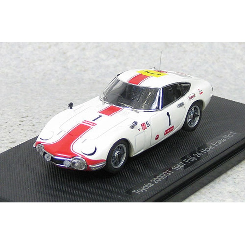 Ebbro 44627 Toyota 2000GT 1967 Japan Fuji 24H Race #1 1/43 Scale