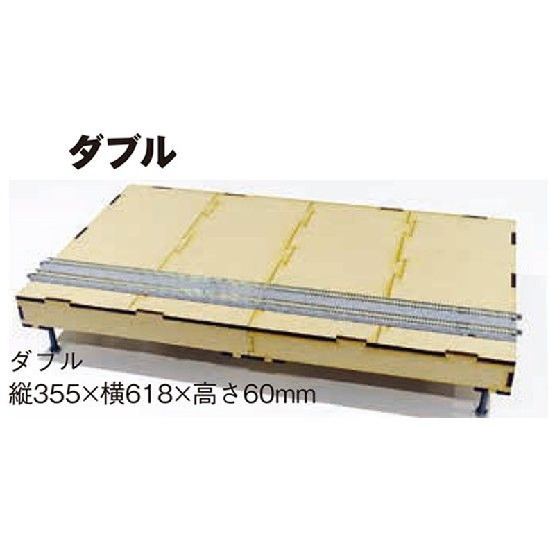 Kato 24-055 T-TRAK Module Board Kit Double (N scale)