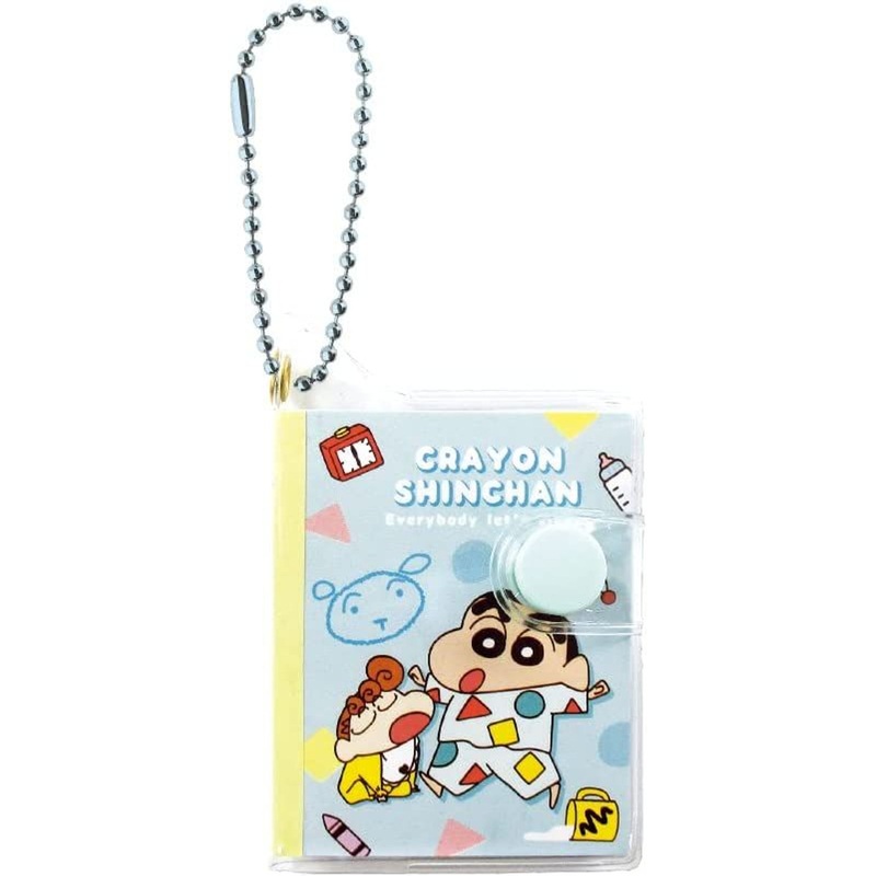 T’s Factory Mini Notebook Key Chain Crayon Shin-chan Pajama