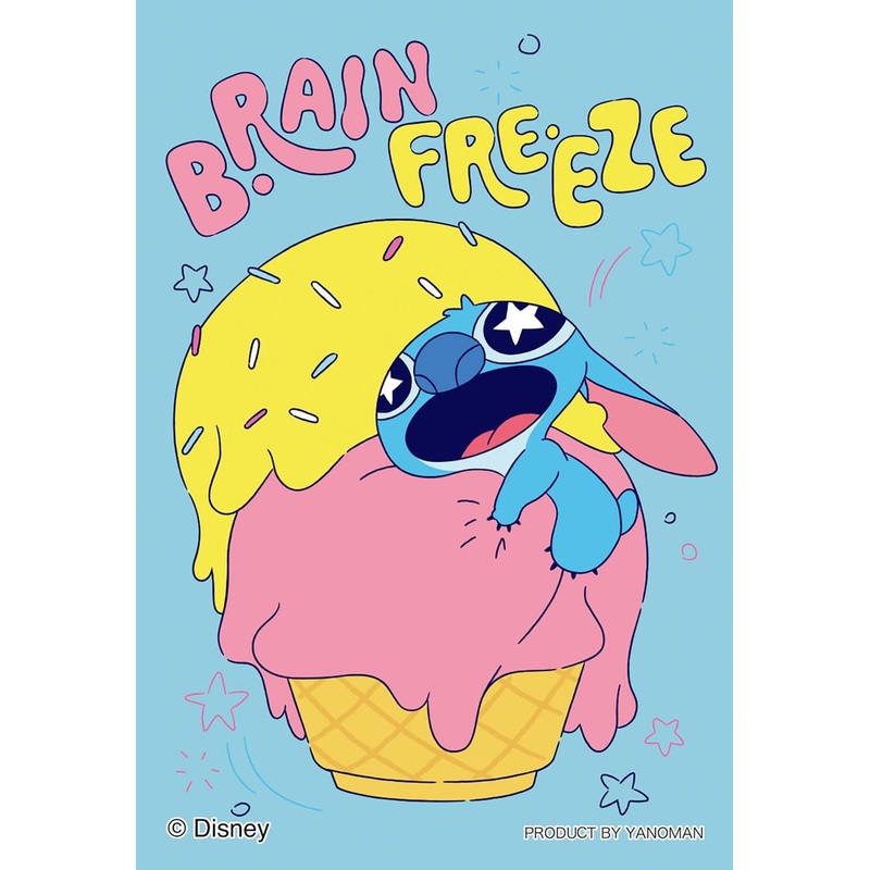 Jigsaw Puzzle Food Rush / Stitch (Ice Cream) (70 Pieces)