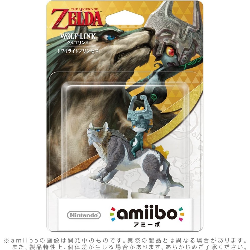 Nintendo amiibo Wolf Link Figure (The Legend of Zelda)