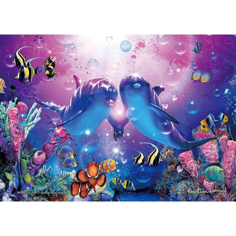 Apollo-sha Jigsaw Puzzle 41-911 Lassen Precious Love II (108 Pieces)