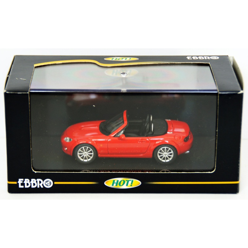 Ebbro 43720 MAZDA ROADSTER 2005 MX-5 MIATA Red 1/43 Scale