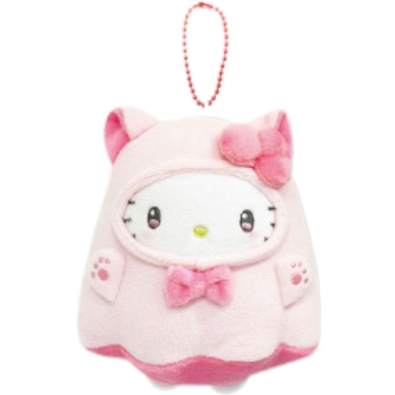 Hatakeyama Shoji Mascot Pouch Cat Ghost Hello Kitty