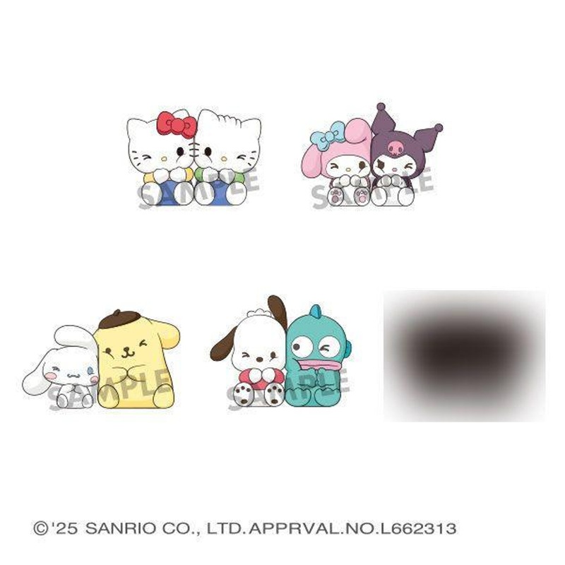 MegaHouse Pita Cute Sanrio Character: Magnetic Figures BOX (4 pcs)