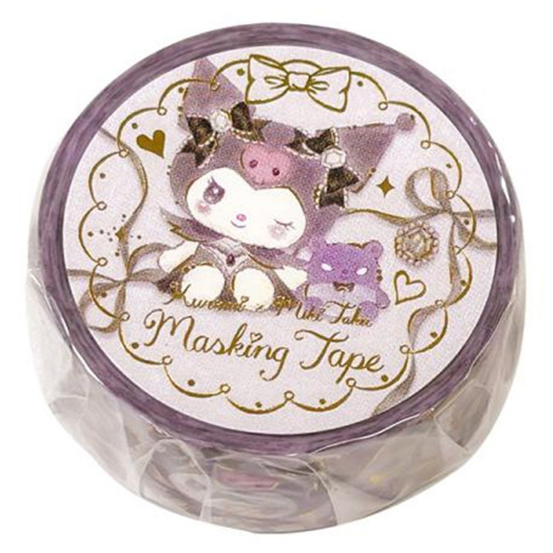 Miki Takei Sanrio Masking Tape KU Black Swan