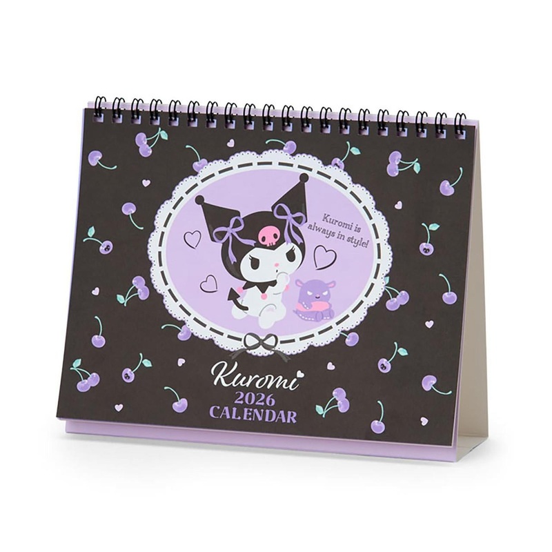 Sanrio Kuromi Ring Calendar 2026 Paper Desktop 622168