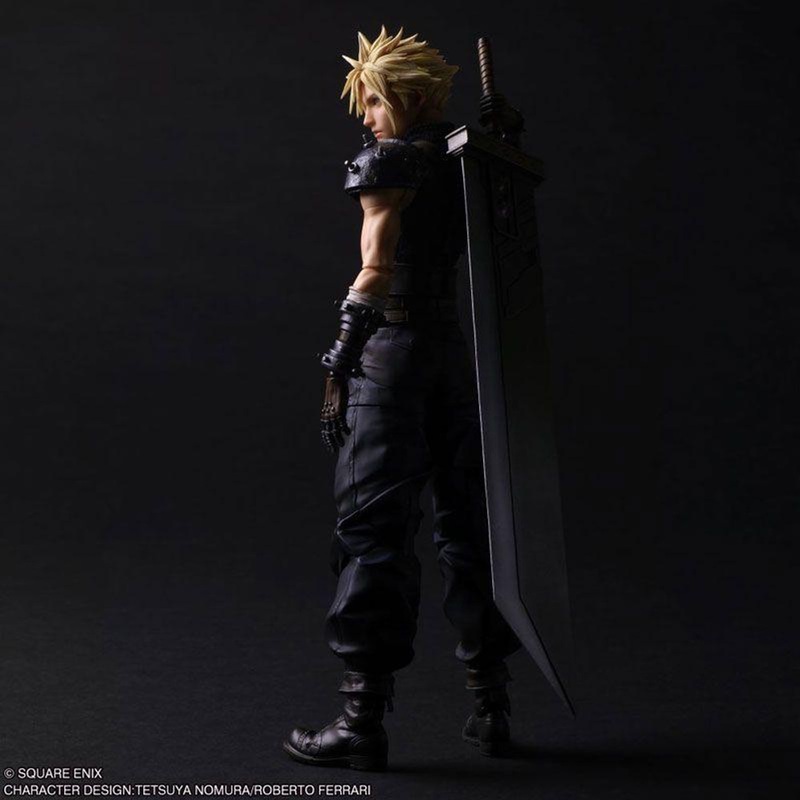Square Enix Final Fantasy VII Rebirth Play Arts Kai Cloud Strife Figure