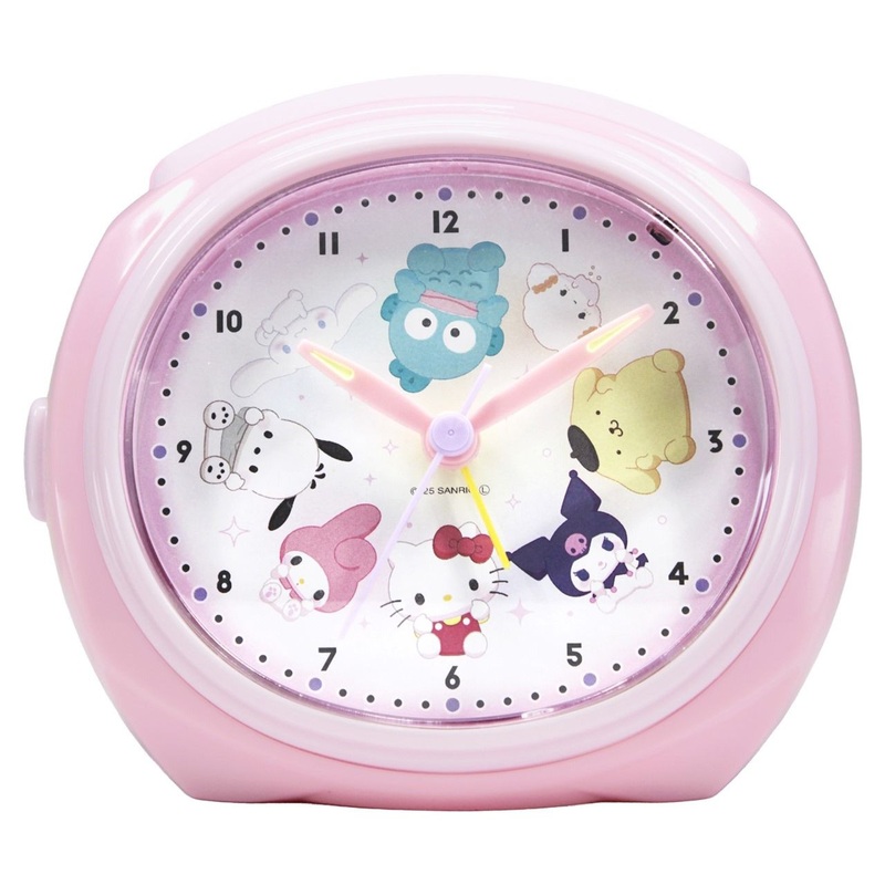 T’s Factory Sanrio Sequential Second Hand Bell Alarm Clock Hoppe Tsun Character