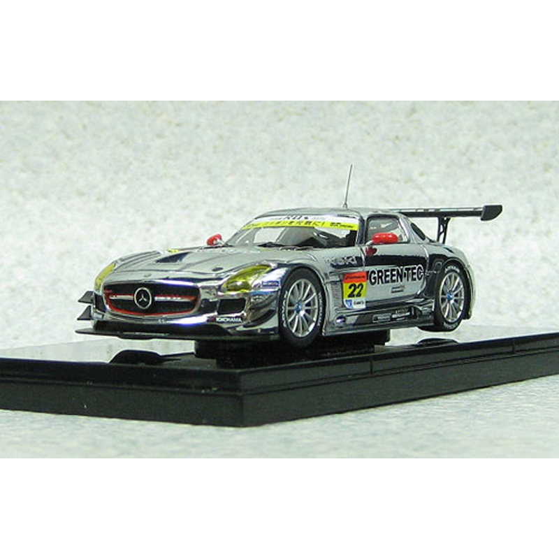 Ebbro 44932 Mercedes-Benz Green Tec SLS AMG GT3 Super GT300 2013 #22 1/43 Scale