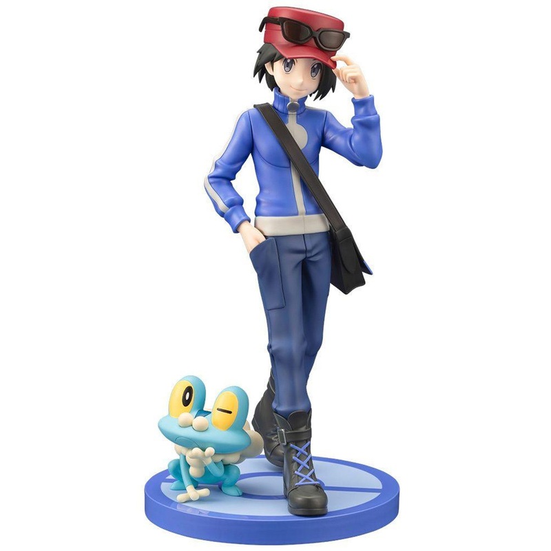 Kotobukiya ARTFX J Calem with Froakie 1/8 Figure (Pokemon)