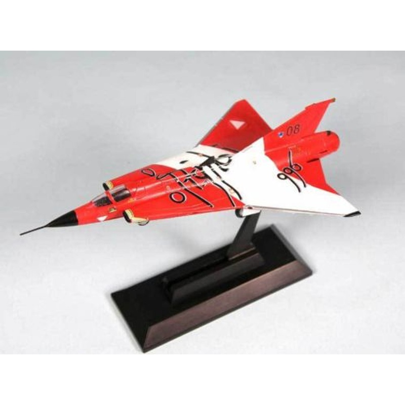 Pit-Road Skywave SNM-12 J-35O Draken Austria 1/144 Scale Assembled