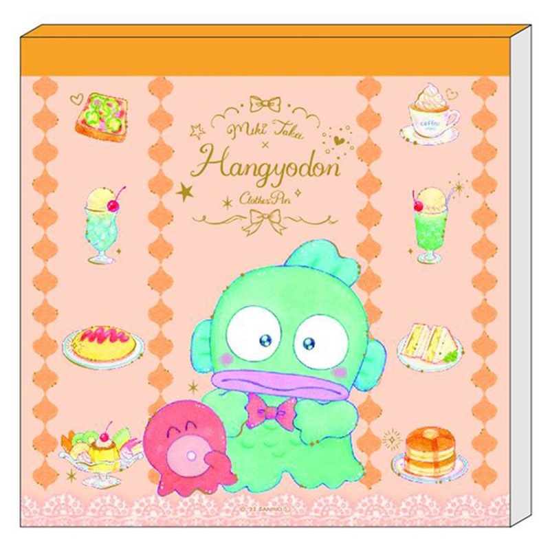 Sanrio x Miki Takei – Memo Pads – Retro Cafe
