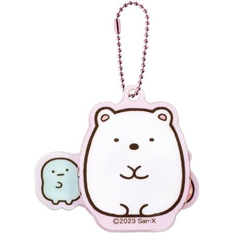 T’s Factory Sumikko Gurashi Hyokkori Acrylic Key Chain Shirokuma