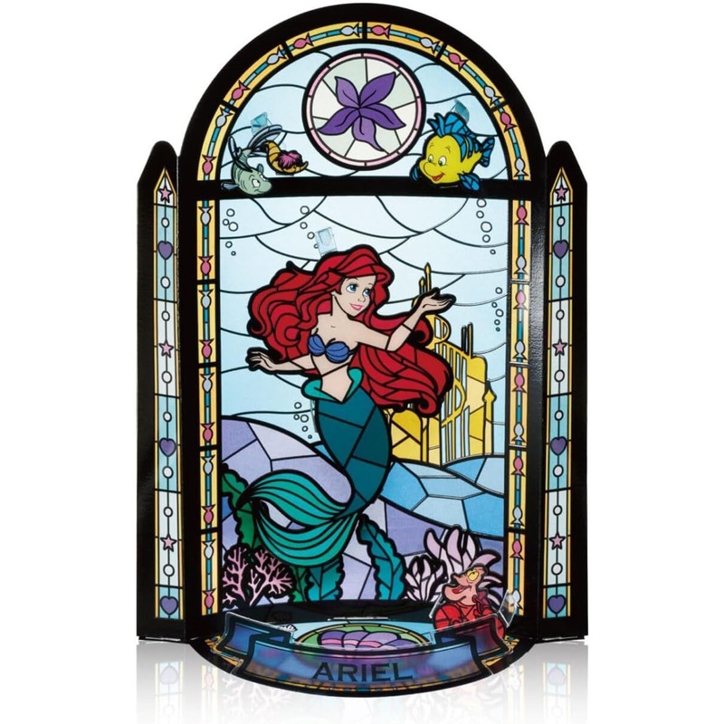 Kawada Kumi-tera Stained Glass Craft Kit The Little Mermaid