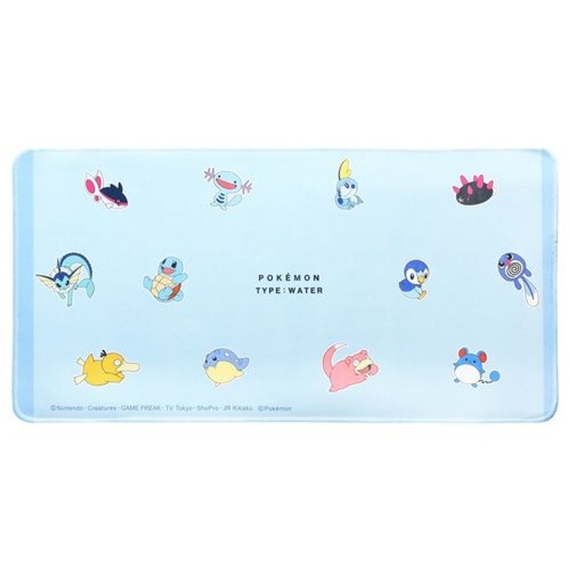 Pokemon Center Original Desk Mat Water Type